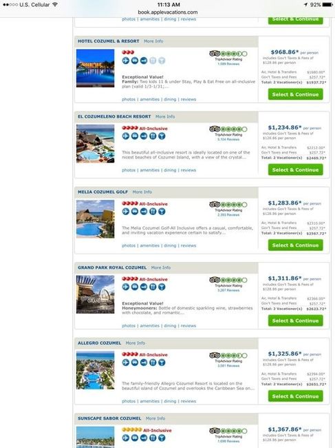 Most affordable all inclusive resorts?