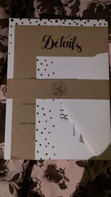 DIY wedding invitations