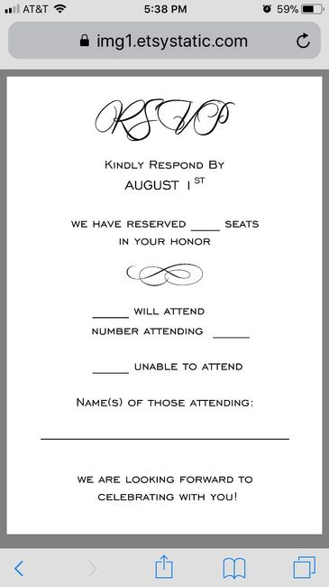 Rsvp - 1