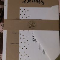 DIY wedding invitations