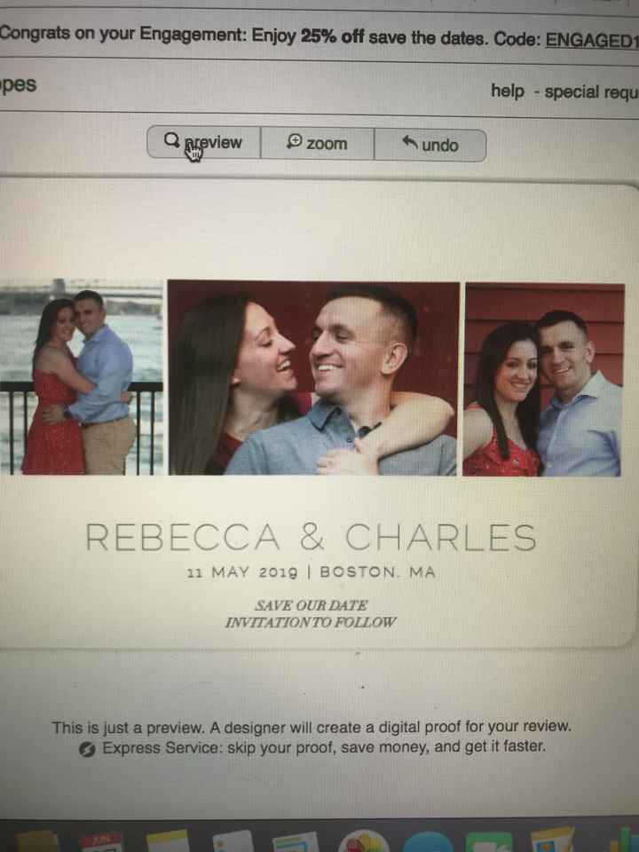 Help me pick a save the date! - 4