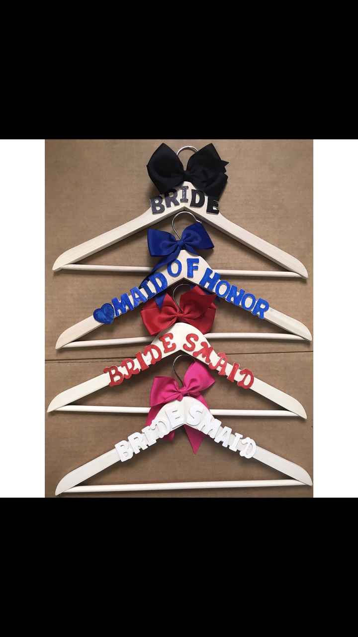 Bridesmaid hangers - 1
