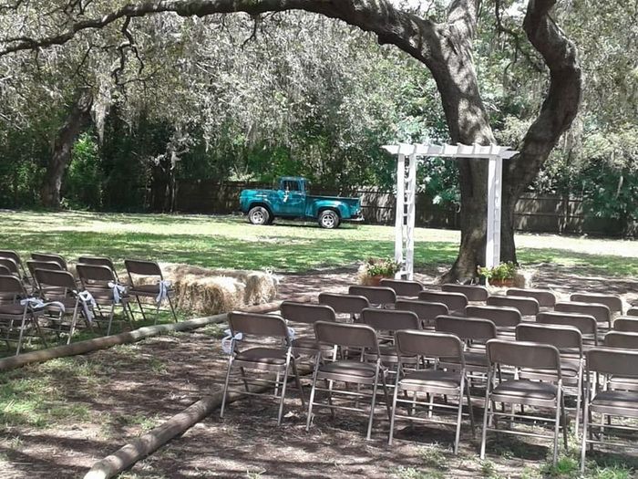 How to set up?? Reception/ceremony site 2