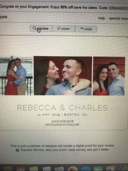 Help me pick a save the date! - 4