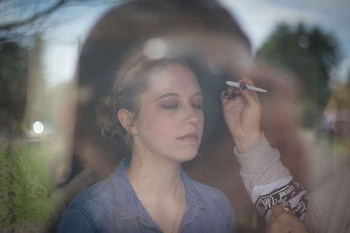 MoH did my make-up cause she's amazing