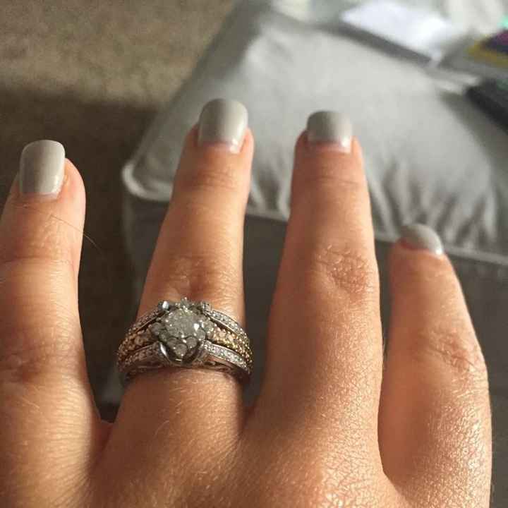 Wedding bands that don't sit flush