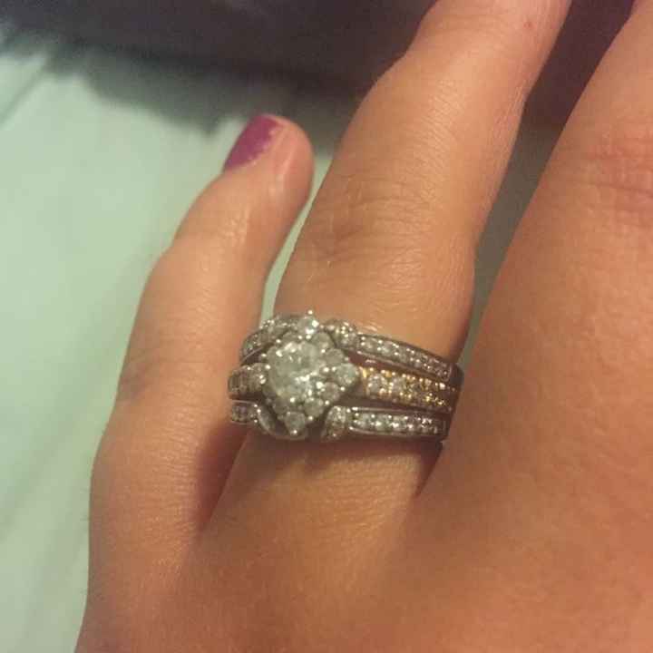 Mixing metals for rings