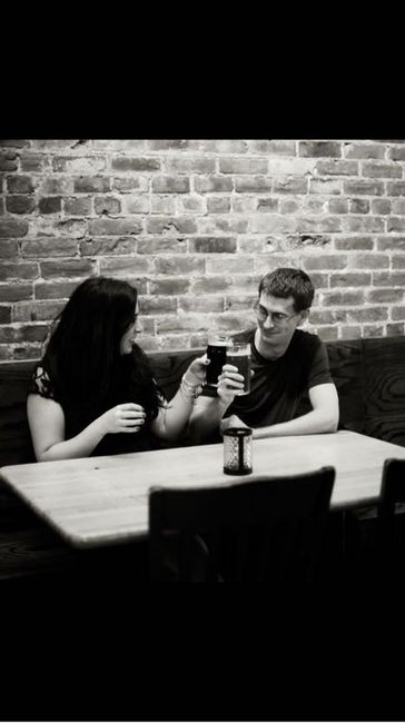 Brewery engagement shoot?