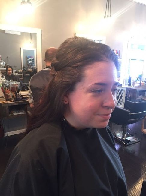 Hair and makeup trial! Yayayay