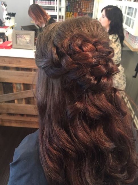 Hair and makeup trial! Yayayay