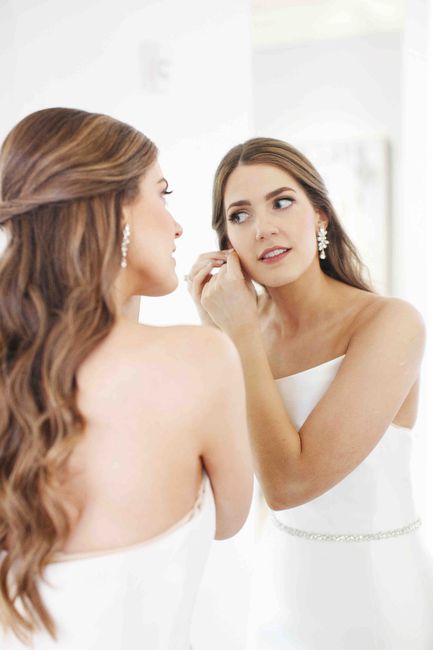 Bride Getting Ready