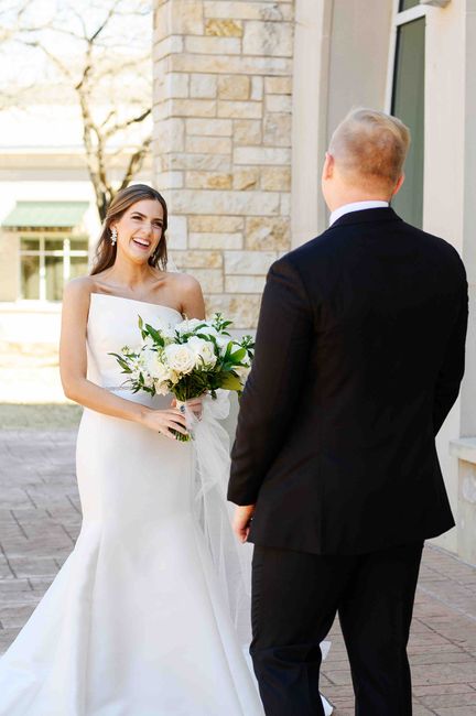 First Look with Bride and Groom