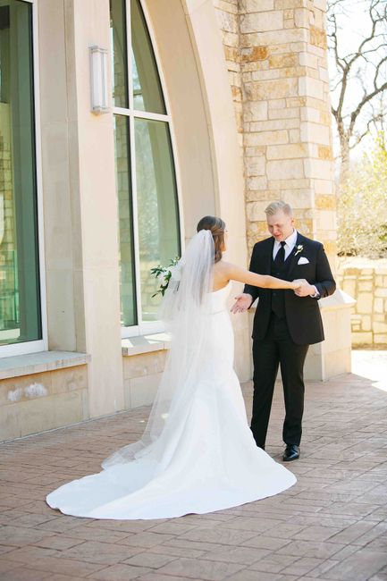 Bride and Groom First Look
