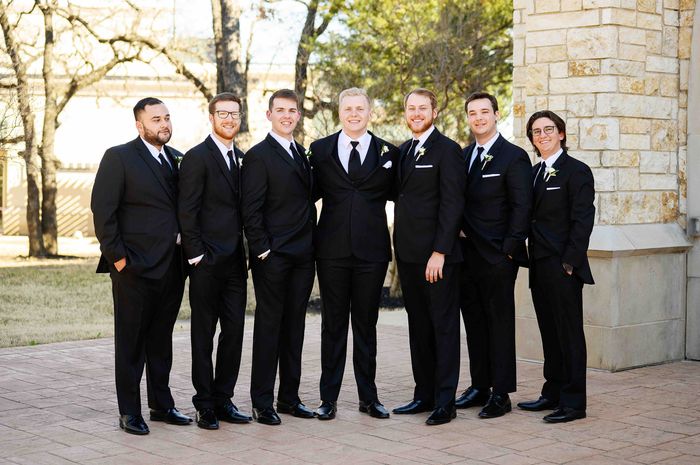 Groom and Groomsmen