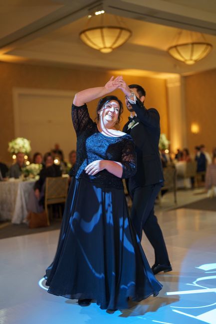 Groom Dancing with His Mom