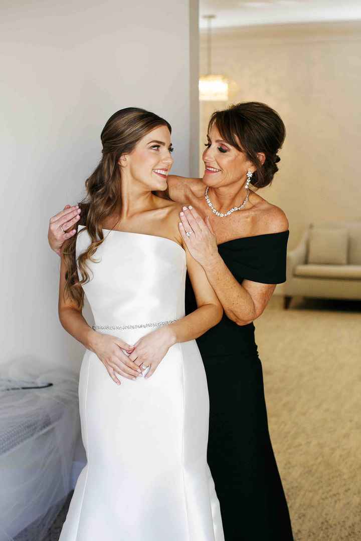 Bride and her Mom