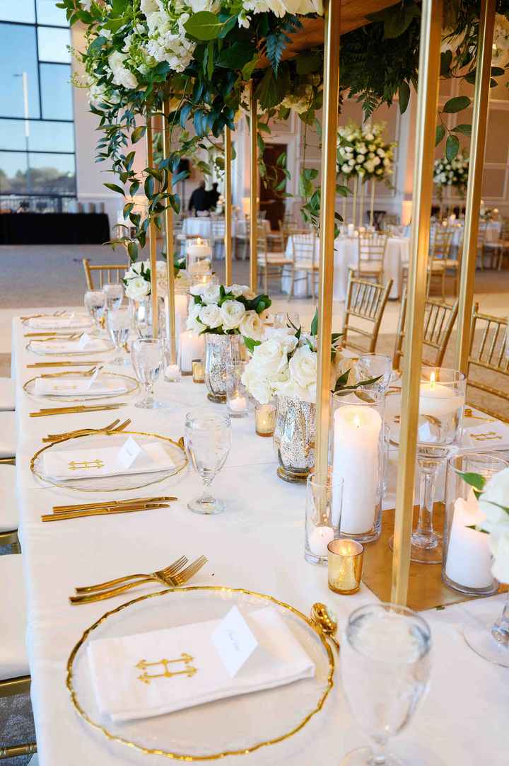 Tables at Reception