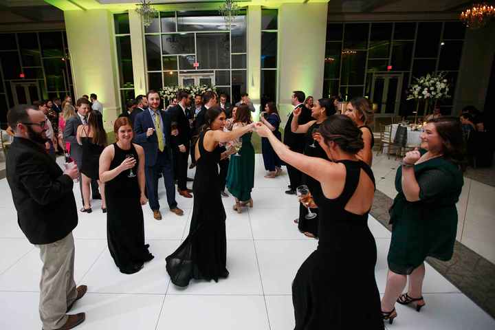 Bridal Party Dancing