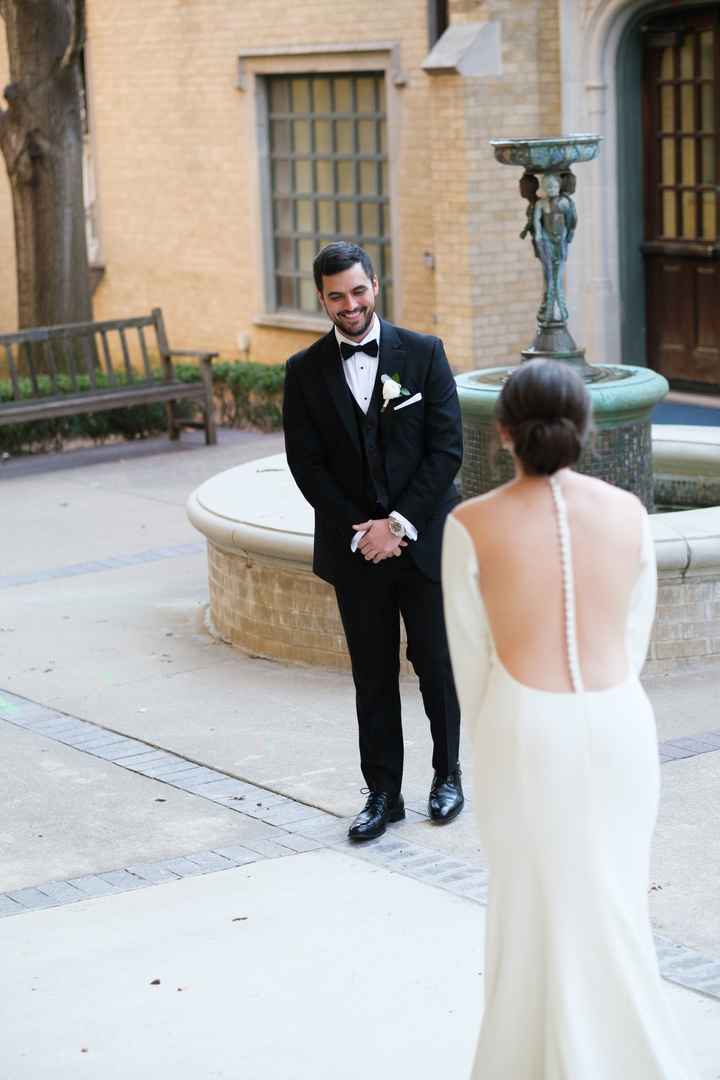 Bride and Groom First Look