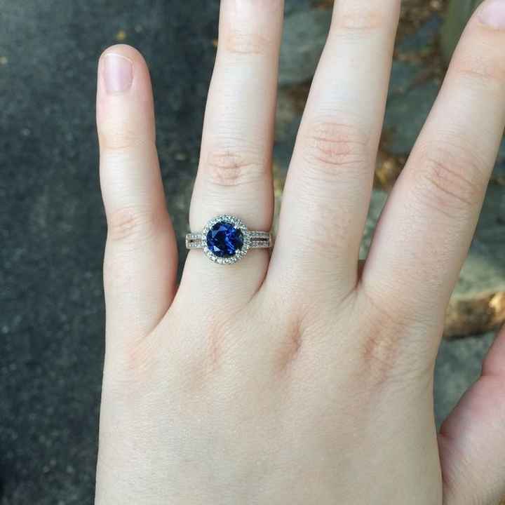 Engagement ring/wedding ring