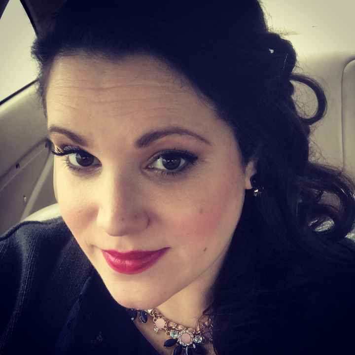 Got my hair and makeup trial!