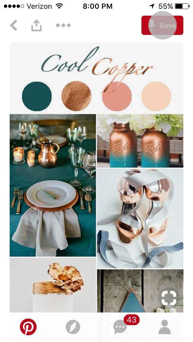 Any ideas for wedding colors to match venue?