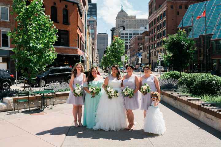 No Bridesmaid Bouquets?