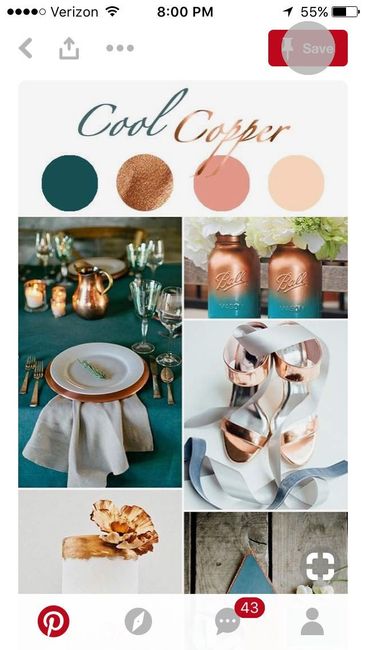 Any ideas for wedding colors to match venue?