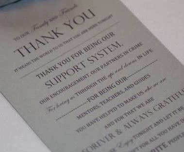 Alternates to wedding speeches and toasts