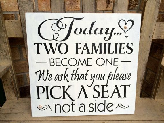 Wedding Signs