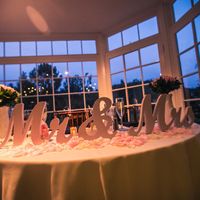 This was our sweetheart table