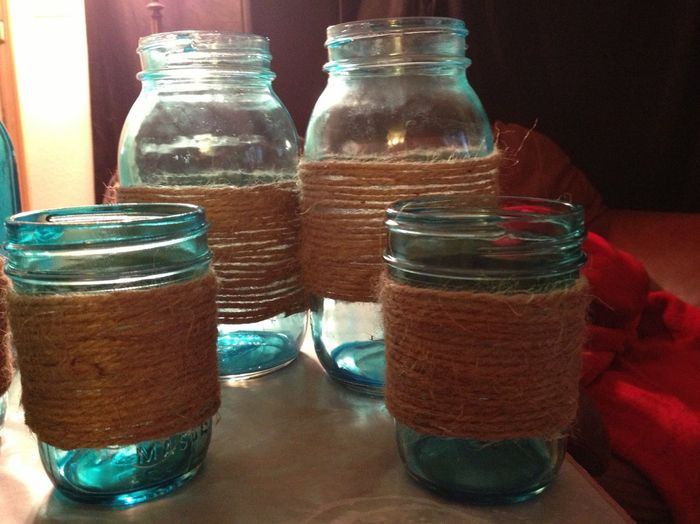 DIY center pieces!