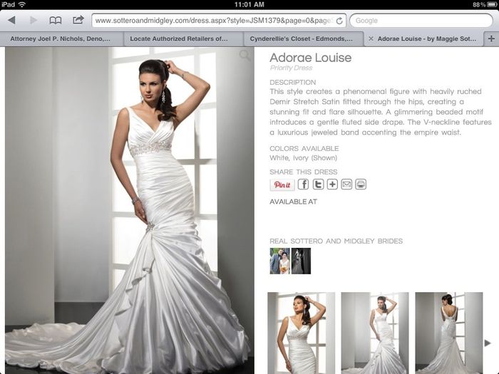 Show us that dress!