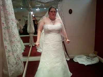 White or Diamond White?- Maggie Brides