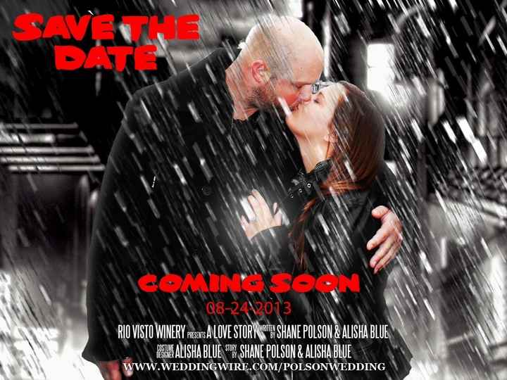 Save the dates?.....