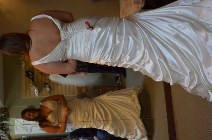 Show me the "almost" dress