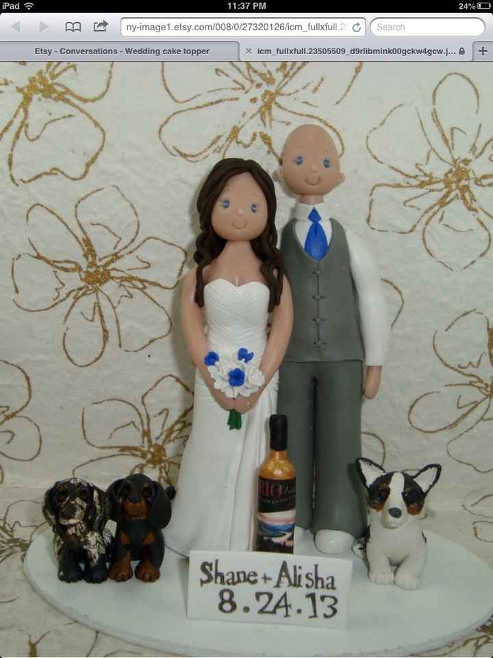 My Wedding Cake Topper