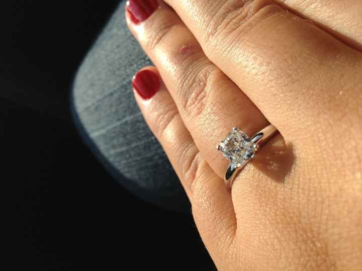 Doing my part to fight it - let's see those rings!