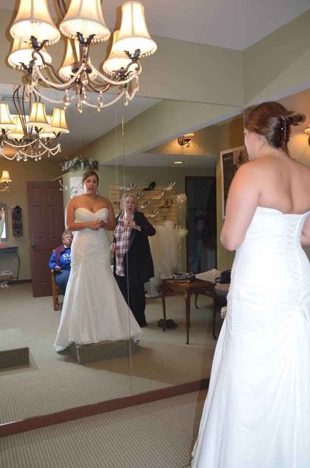 First dress fitting anddddd **pics**