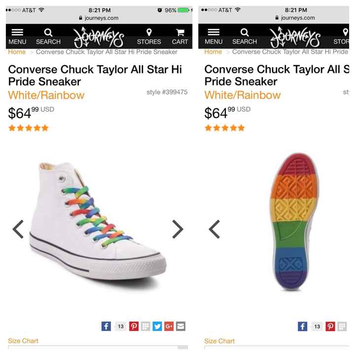 NWR: Converse has a Pride line!!! Chucks!