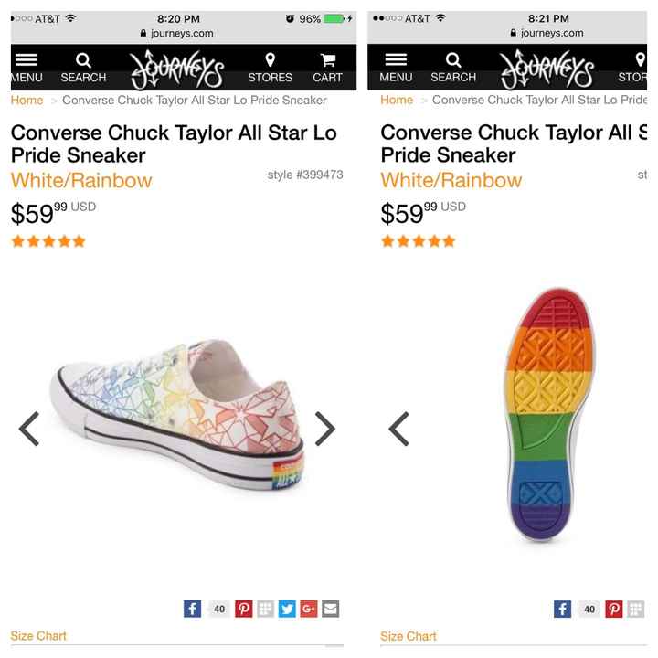 NWR: Converse has a Pride line!!! Chucks!