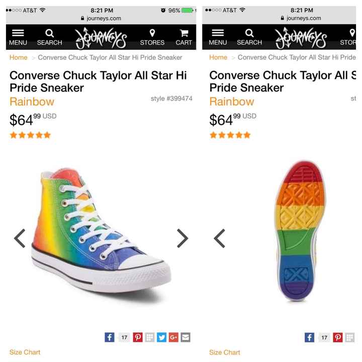 NWR: Converse has a Pride line!!! Chucks!