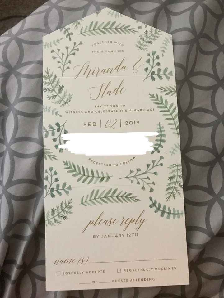 Invites are in! (minted all in one invitations) - 2