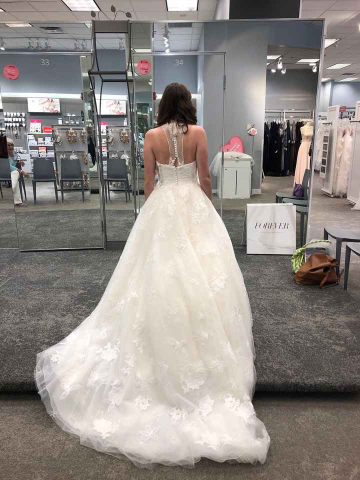 I want to my shops wedding dress