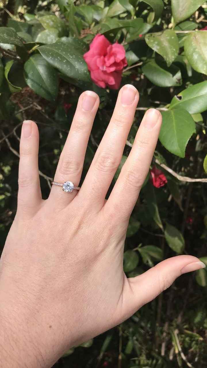 Engagement ring pics - 1