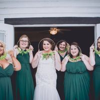 Bridesmaid hoops.