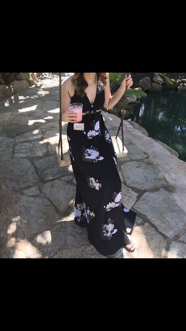 Black to a wedding?