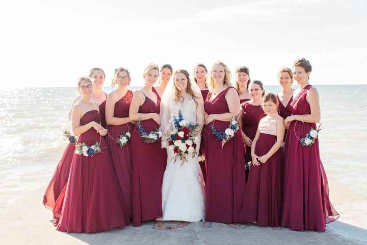 Need help with bridesmaid colors 1
