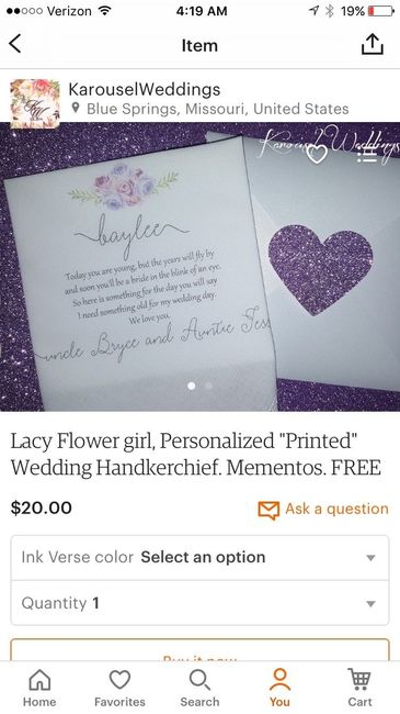 Bridal party gifts