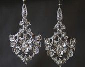 Torn between 2 pairs of earrings; which pair do you think looks best with my dress?